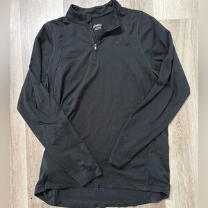 Asics Charcoal Quarter Zip Pullover